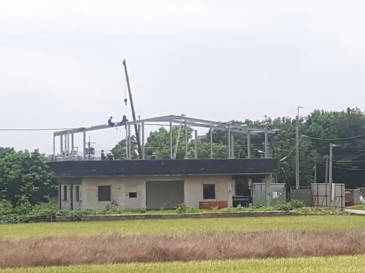 彰化縣鋼構製作工程(2021.07)|工程紀錄